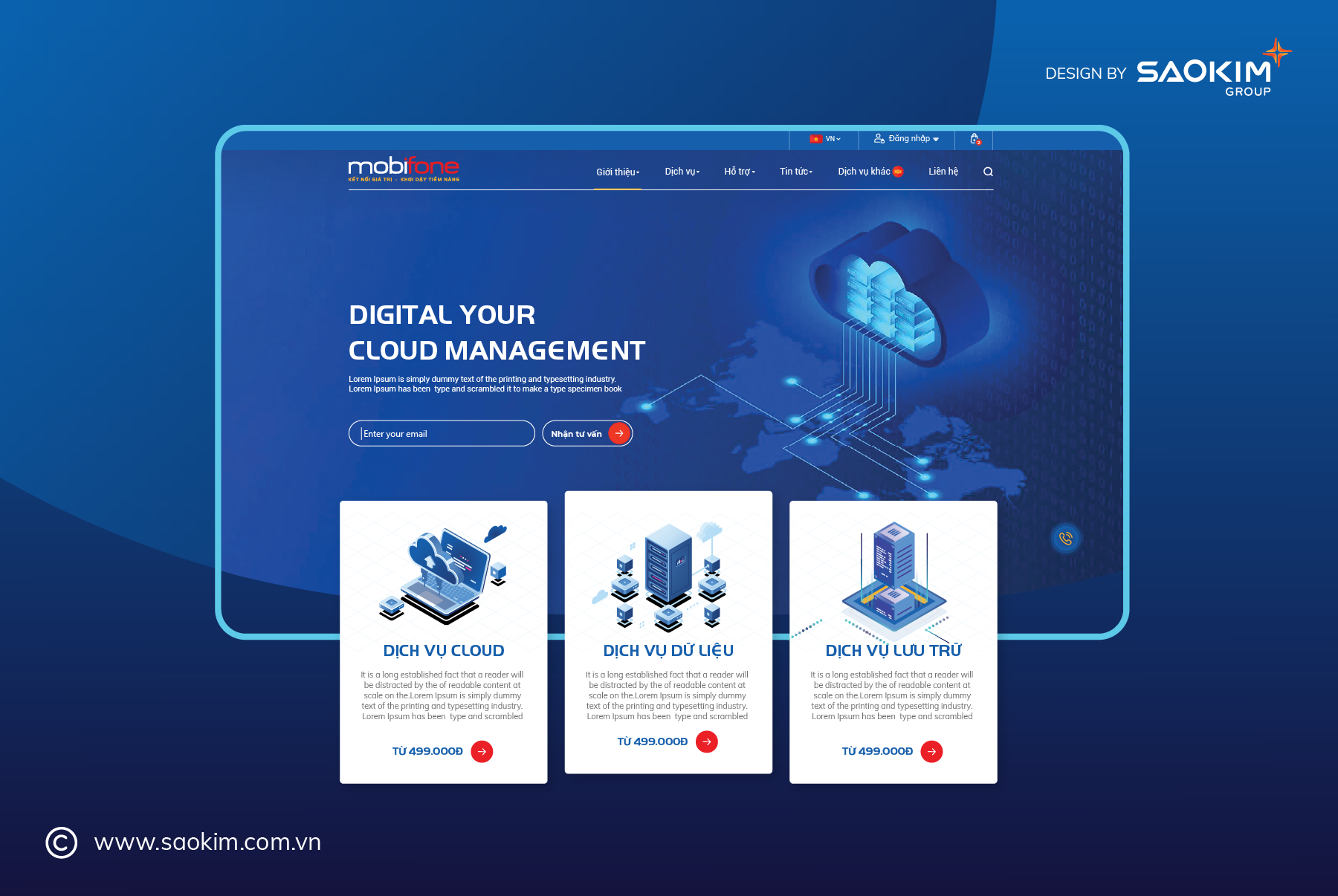 MOBIFONE - Design Website Mobifone Public Cloud